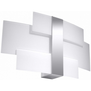 Kinkiet lampa ścienna Sollux Celia 2x40W G9 biały/chrom SL.0350 - wysyłka w 24h