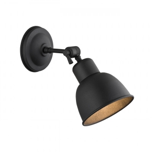 Loftowa industrialna metalowa lampa ścienna kinkiet Argon Eufrat 1x60W E27 czarny 3185 - wysyłka w 24h
