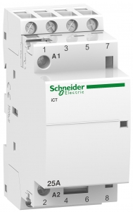 Stycznik modułowy Schneider Acti9 A9C20834 4P 25A 4NO 50Hz 220/240 VAC iCT50-25-40-230 - wysyłka w 24h