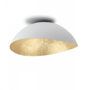 Sigma Solaris S 40611 plafon lampa sufitowa 1x60W E27 biały/złoty - wysyłka w 24h