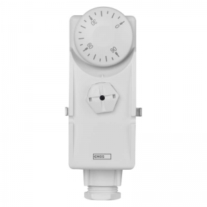 Termostat ręczny przylgowy do bojlera 0-90°C 16/4A 230V Emos P5681 biały - wysyłka w 24h